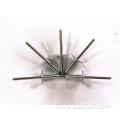 4.0mm Aluminium/Stainless steel pop rivets with 12mm flange